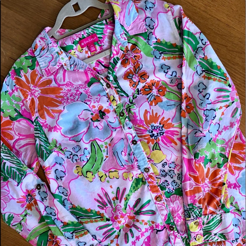 Lilly Pulitzer Button Down Shirt